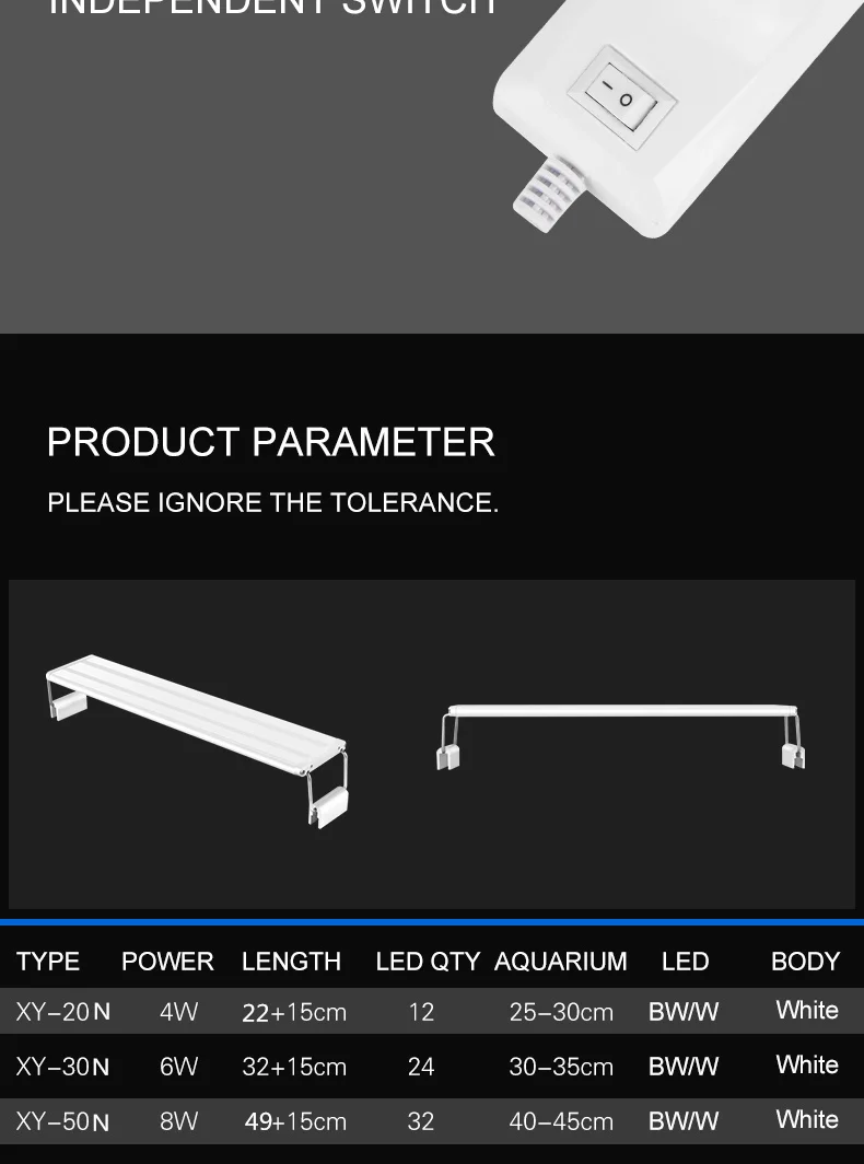 88-светодио дный 103 см аквариум светодиодное освещение В 240-220 В выдвижные кронштейны аквариум свет лампы с белый или светодио дный белый