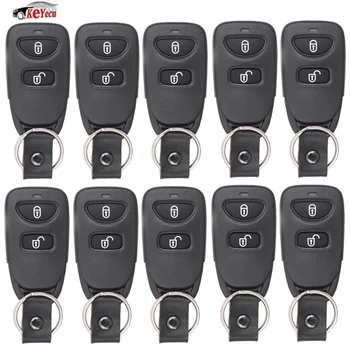 

KEYECU 10 Pcs/lot 315MHz Replacement 2+1 3 Button Remote Control Key Remote Car Key Fob for Hyundai Tucson Santa Fe