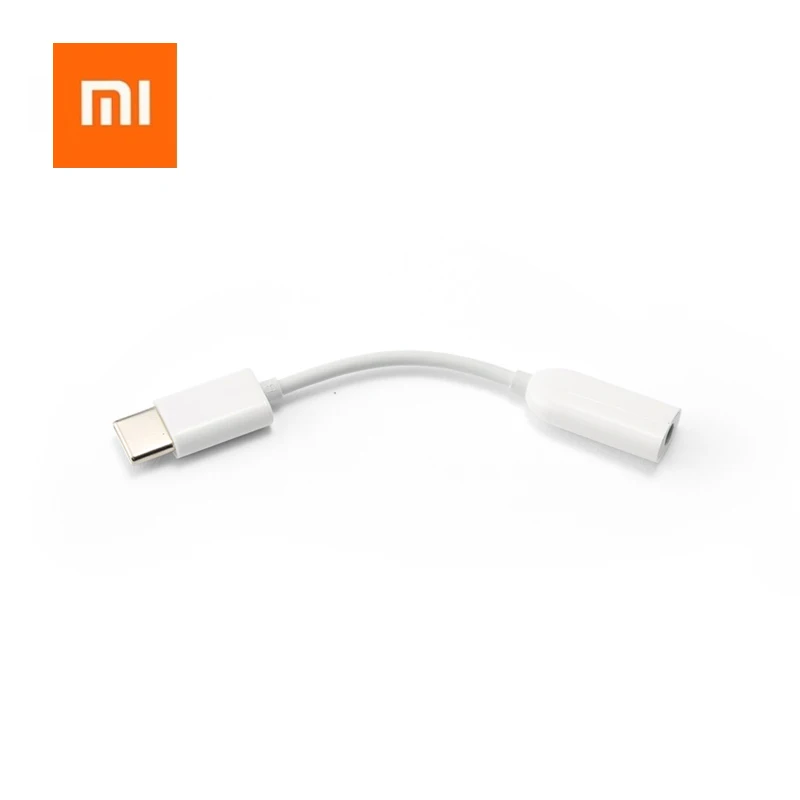 

Original Xiaomi Earphone Adapter USB3.1 Type C To 3.5mm Cable Headphone Connector Converter Mi 9 Mi 8 Phone Jack