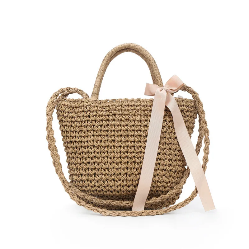 

2018 Luxury Handbags Summer Crossbody Bags For Women Women Bags Designer Famous Brand Ladies Rattan Beach Bag Wicker Straw Bag