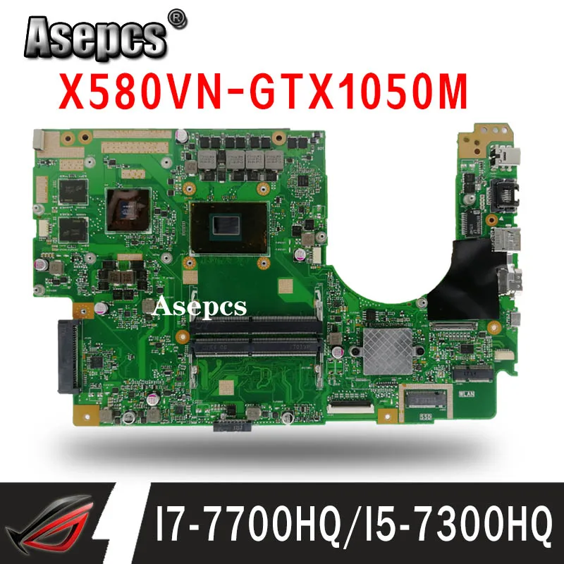 

laptop Motherboard For ASUS X580VN X580VD X580V Mainboard /I7-7700HQ /I5-7300HQ (V2G) exchange!!!