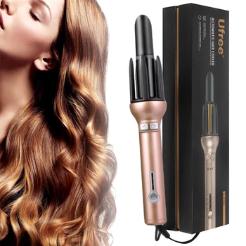 

Automatic Curling Iron Hair Curling Wand 360° Rotating Curling Iron Ceramic Hair Curler Professional Wave Curling Iron