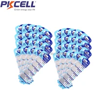 200 шт. 40 карты много PKCELL CR2450 3 В Кнопка литиевыми Батарея 600 мАч DL2450 ECR2450 для часы калькулятор фонари