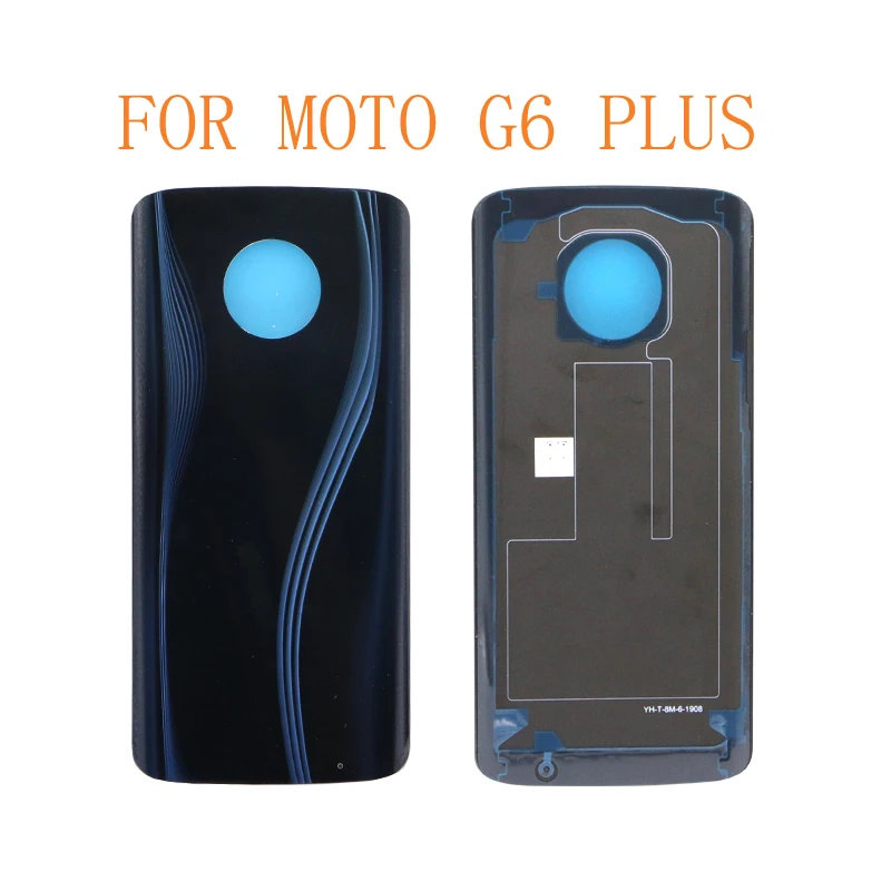 

10pcs Original Free Shipping G6 PLUS Real Cover For Motorola Moto G6 Plus Back Battery Cover Rear Door Panel Housing Case