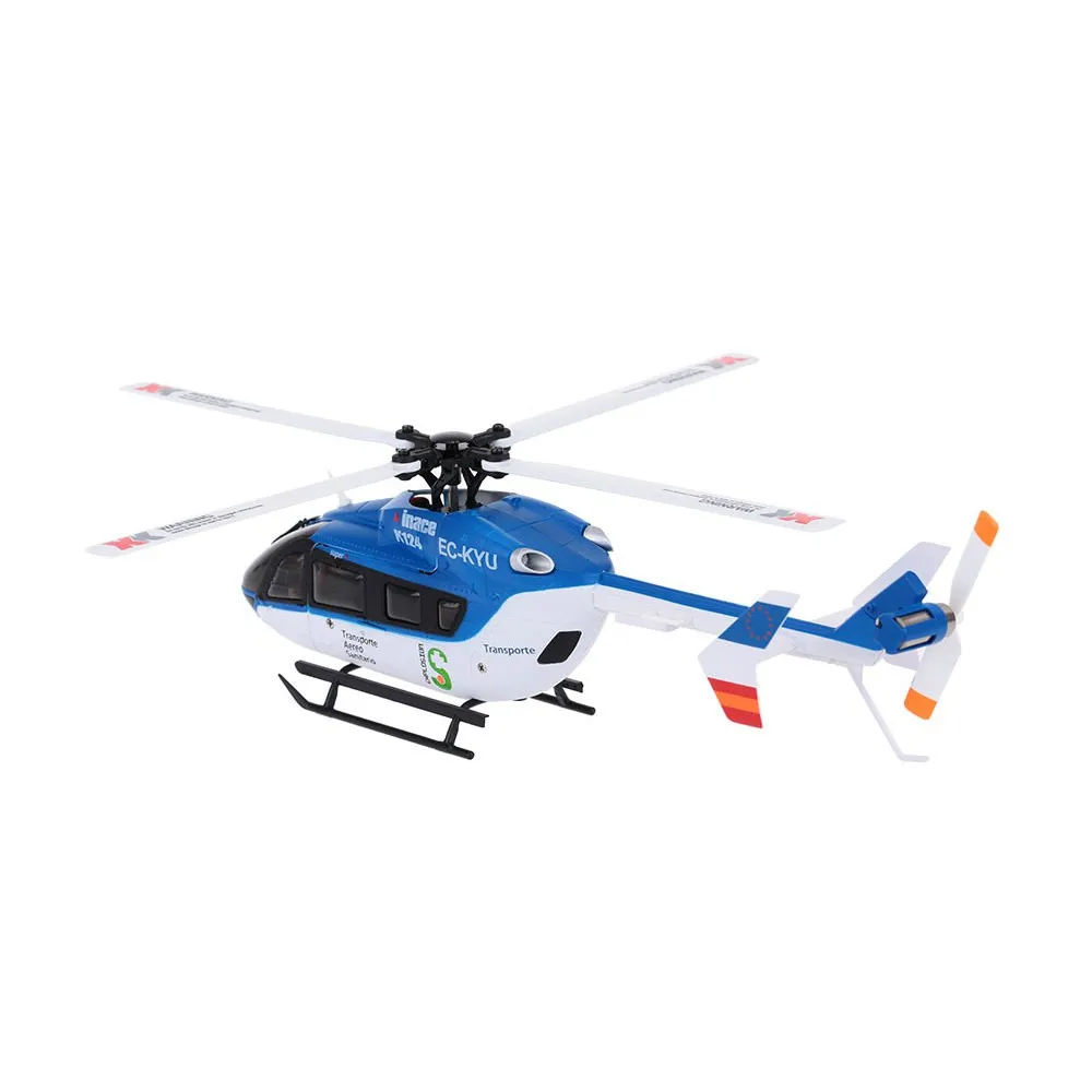 XK K124 EC145 6CH бесщеточный двигатель 3D 6G система RC вертолет совместим с FUTABA S-FHSS RTF VS Wltoys V977