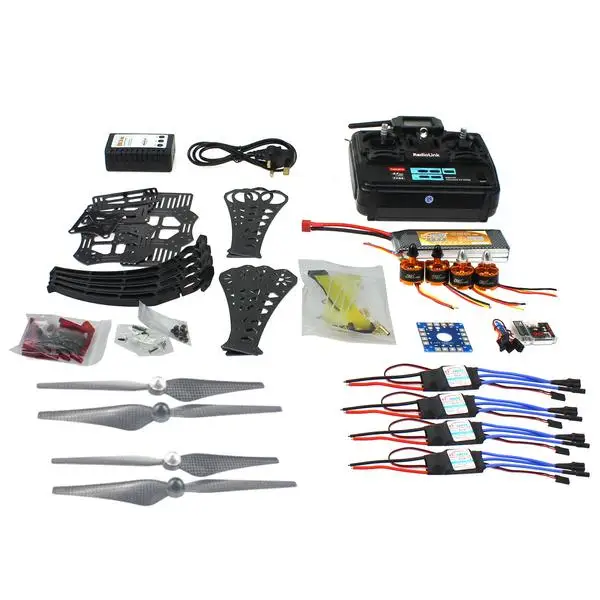 $163.8  DIY RC Drone Quadrocopter RTF X4M360L Frame Kit QQ Super T6EHP-E TX RX F14892-G