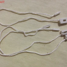 Хорошее качество Висячие бирки веревки в одежде, Висячие бирки шнур для одежды, растягивающиеся цены Висячие бирки специальная головка