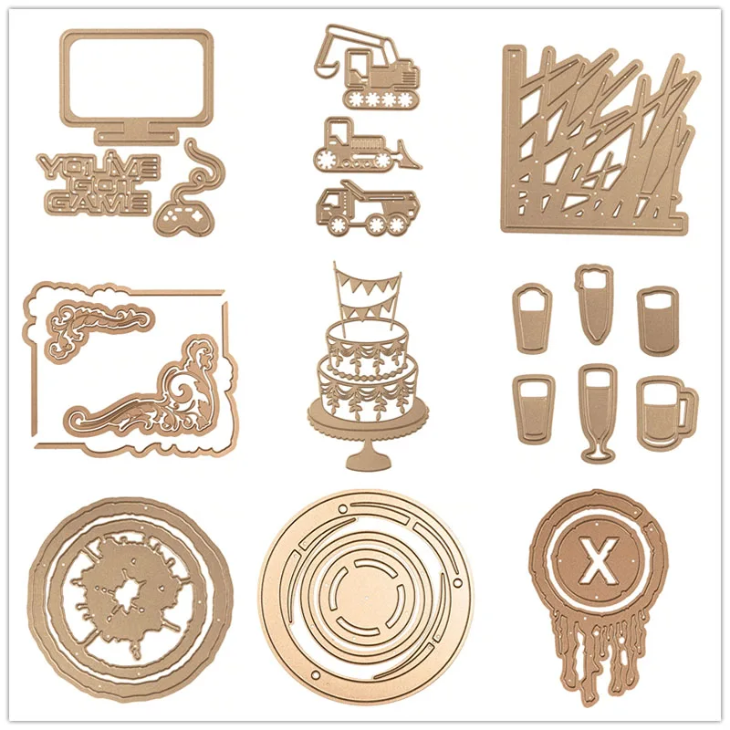 

Metal Cutting Dies Stencils for Scrapbooking Embossing Die Paper Cards Making Album Decorative New 2019