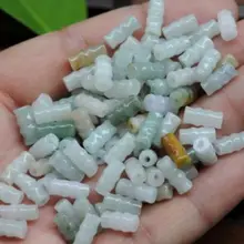 Натуральный нефрит DIY Jade аксессуары лед видов Бамбука jade Бусы ручной Нефритовые Четки из бисера