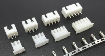 

20pcs JST XH2.54 2 3 4 5 6 7 8 9 10 Pin Vertical Male header Through hole + Housing + Crimp Terminal 2.54 mm pitch