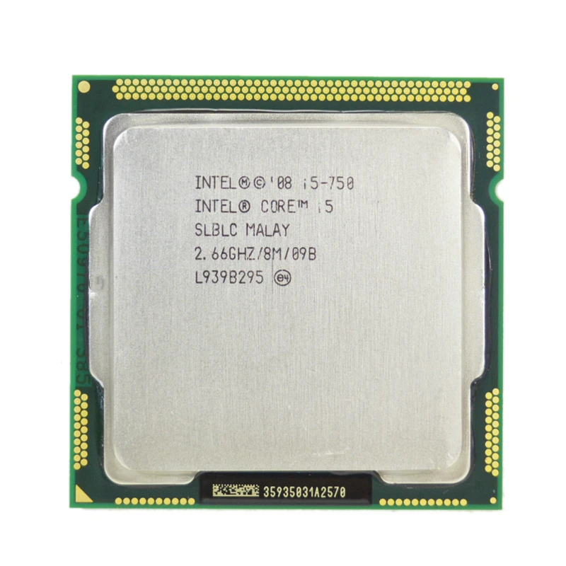 CPU 1156 Core i5-750 2.66 GHz SLBLC Quad Core x4 socket LGA Processor