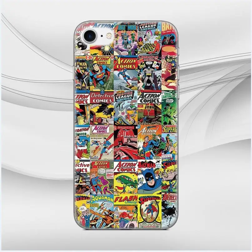 Герой комиксов Marvel Оболочка Чехол для iphone X XR XS MAX 5 5S SE 6 6S 7 8 9 Plus для iPod Touch 5 6 Чехол для телефона Coque Чехлы бамперы - Цвет: Style 14