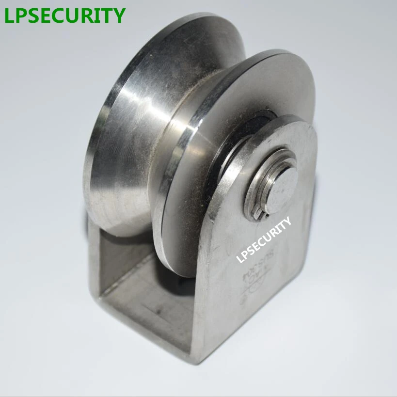 Роликовые ролики LPSECURITY 304 из нержавеющей стали с V образным пазом роликовые для