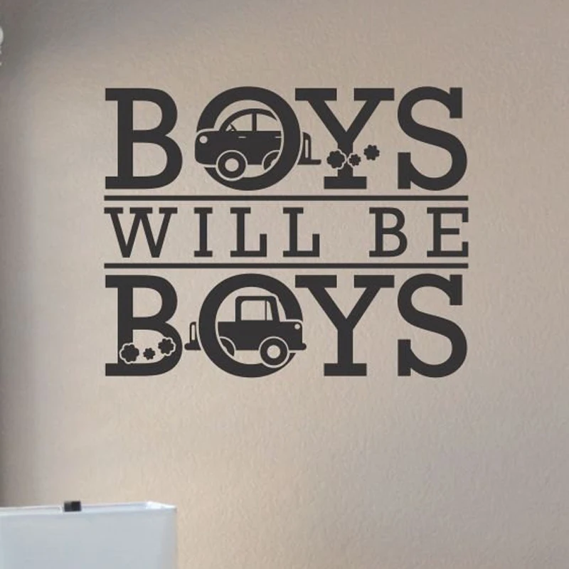 Buy Boys DIY Vinyl Wall Stickers Living Room Bedroom