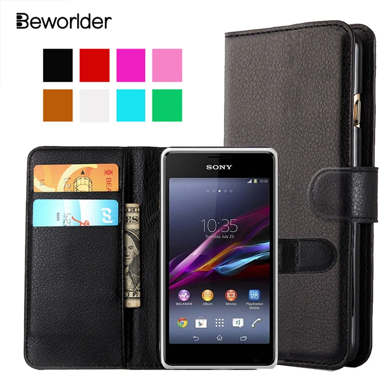 Чехол beworld для sony Xperia E1 D2004 D2005 Dual D2104 D2114 D2105 из искусственной кожи флип-бумажник