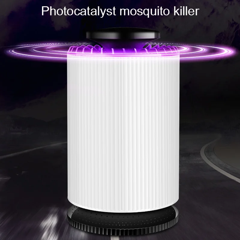 

USB Powered LED Photocatalyst Mosquito Dispeller with Trap Lamp for Home SKD88