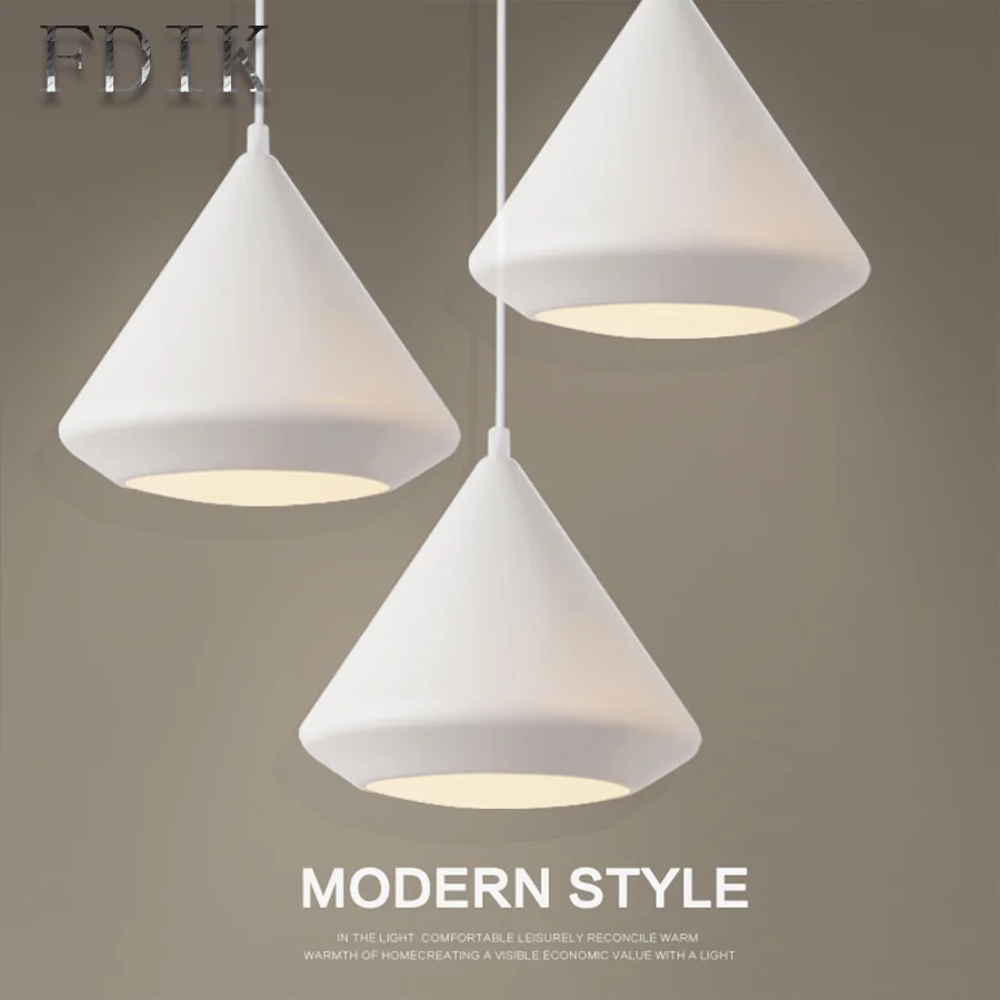 

Diamond shape Pendant lights XD008 Two color Dimmable LED Ceiling Hanging Light Pendant lamp For Dining Living room Cafes Parlor