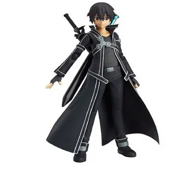 Anime Sword Art Online Kirito  Figure PVC Action Figure with Box Collection Model kids Toy  14cm