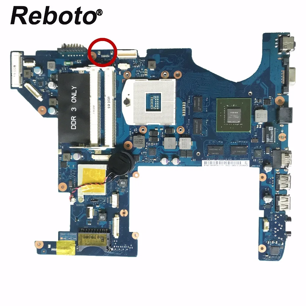 

Reboto For Samsung RC530 Laptop Motherboard BA92-08557A BA92-08557B GT 540M 2GB GPU DDR3 MainBoard 100% Tested Fast Ship