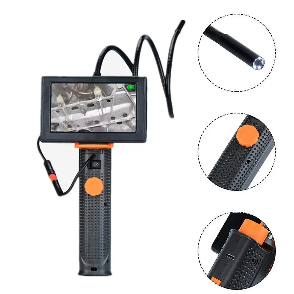 

HD Screen 4.3 Inch Car Microscope Repair Tool Camera Auto Cehicle Machine Endoscopic Video Recorder High Definition Repair Tools