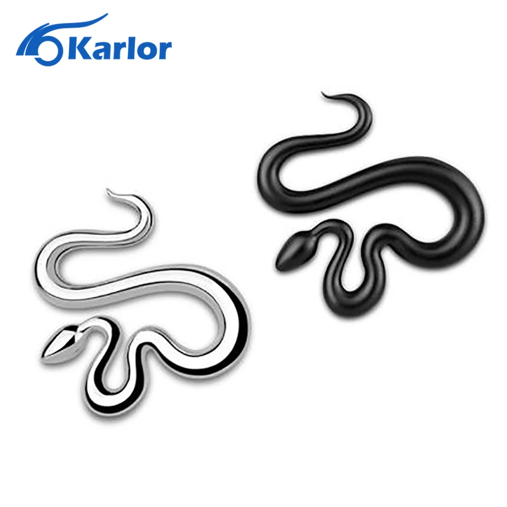 Winding Snake 100% 3D Metal Ho Car Auto Motorcycle Logo Emblem Badge Sticker Silver Gold Black DIY NEW 3 Colors Car Styling noizzy hemp fimble leaf ho jdm car sticker 3d metal auto green emblem badge for bmw audi vw lada tuning accessories car styling