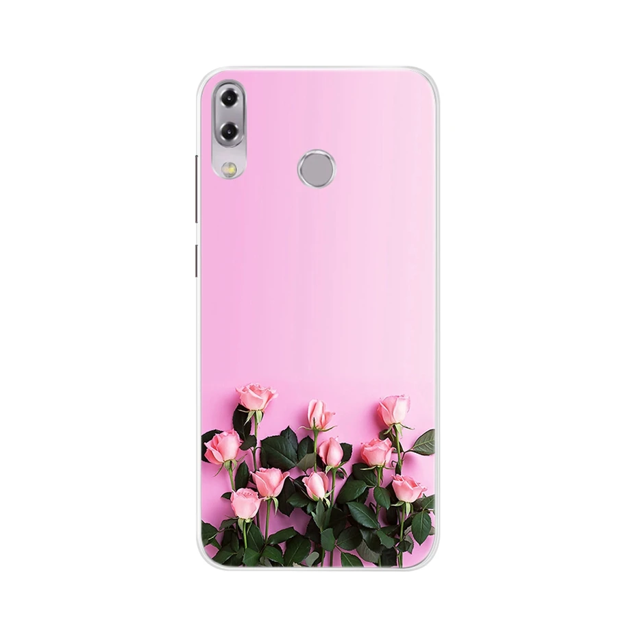 Цветной чехол с 3D принтом для Asus Zenfone 5 2018 ZE620KL мягкий силиконовый из ТПУ 5z ZE 620KL