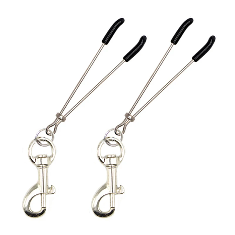 Women Metal Key Nipple Clamps Sexy Erotic Nipple Clamp Fetish Papilla Stimulator Clip Couples Bdsm Toys Sex Accessories