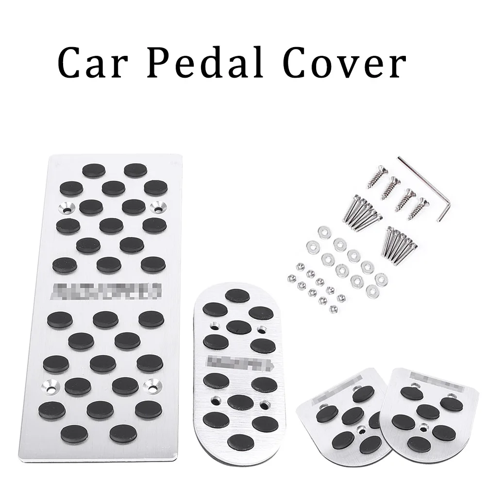 

Car Fuel Brake Foot Pedals Footrest Covers Pads Kit Manual Transmission For Mazda 2 3 6 MX-3 MX-5 MX-6 RX-7 RX-8 Auto Parts