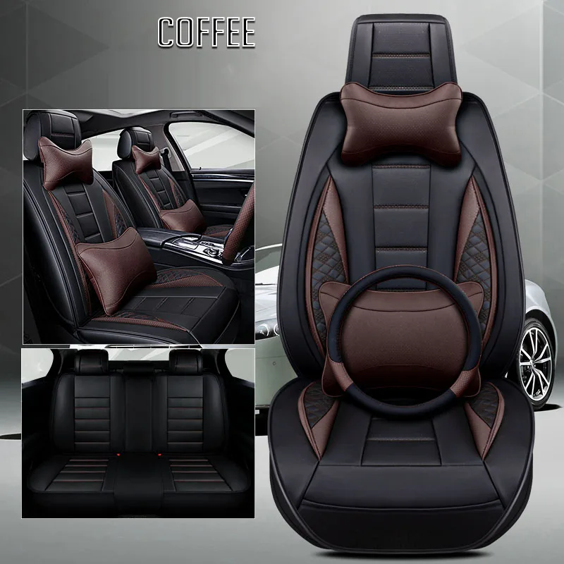 Кожаный чехол для автомобильного сиденья chrysler 200 300c grand voyager ypsilon 2018 2017 2016 2015|Чехлы