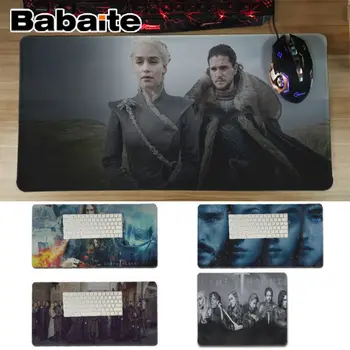 

Babaite Custom Skin Game of Thrones Durable Rubber Mouse Mat Pad Free Shipping Large Mouse Pad Keyboards Mat