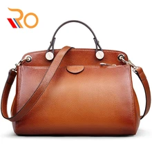 Кожаные женские сумки, женские сумки из натуральной кожи, сумки-мессенджеры, высококачественные дизайнерские коричневые брендовые сумки