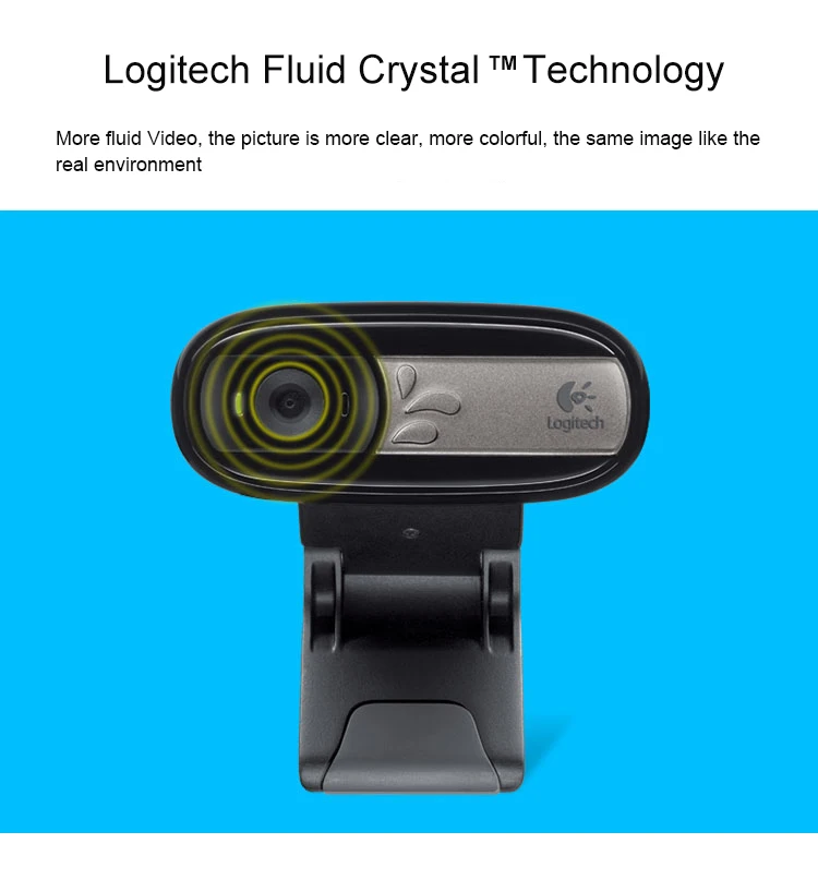 Веб-камера logitech HD C170 веб-камера компьютер CMOS 5 мега USB 2,0 веб-камера