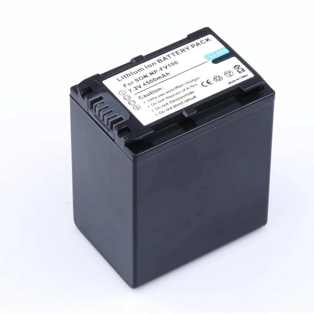 1 шт 4500 mAh NP-FV100 FV100 Батарея+ Зарядное устройство для sony FV30 FV50 FV70 SX83E SX63E, для sony аксессуары