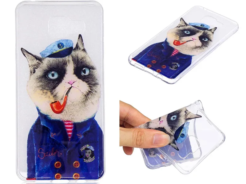 

For Samsung A5 2016 A510 Silicon Case Anime Animal Silicone TPU Skin Soft Back Cover Phone Case for Samsung Galaxy A5 2016 A510F
