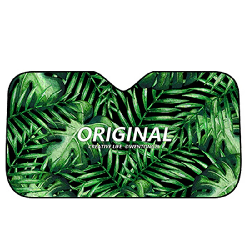 

Car Window Windshield Sunshade Covers For Ordinary Car Reflective Foil Anti-UV Curtain Front Colorful And Cool Sucker Fixed