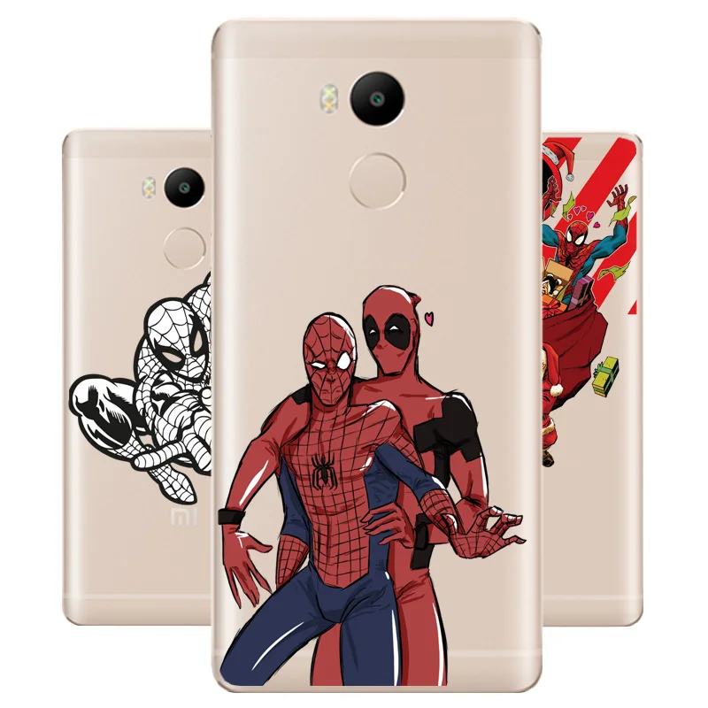 DREAMFOX M530 Lone Spiderman Мягкий ТПУ силиконовый чехол для Xiaomi Redmi Note 3 4 5 Plus 3S 4A 4X 5A Pro Global |