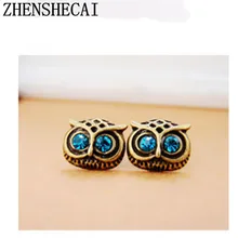 New Classic Fashion owl Animal brincos Jewelry Cute Stud Earrings For Women Girls –Special discount