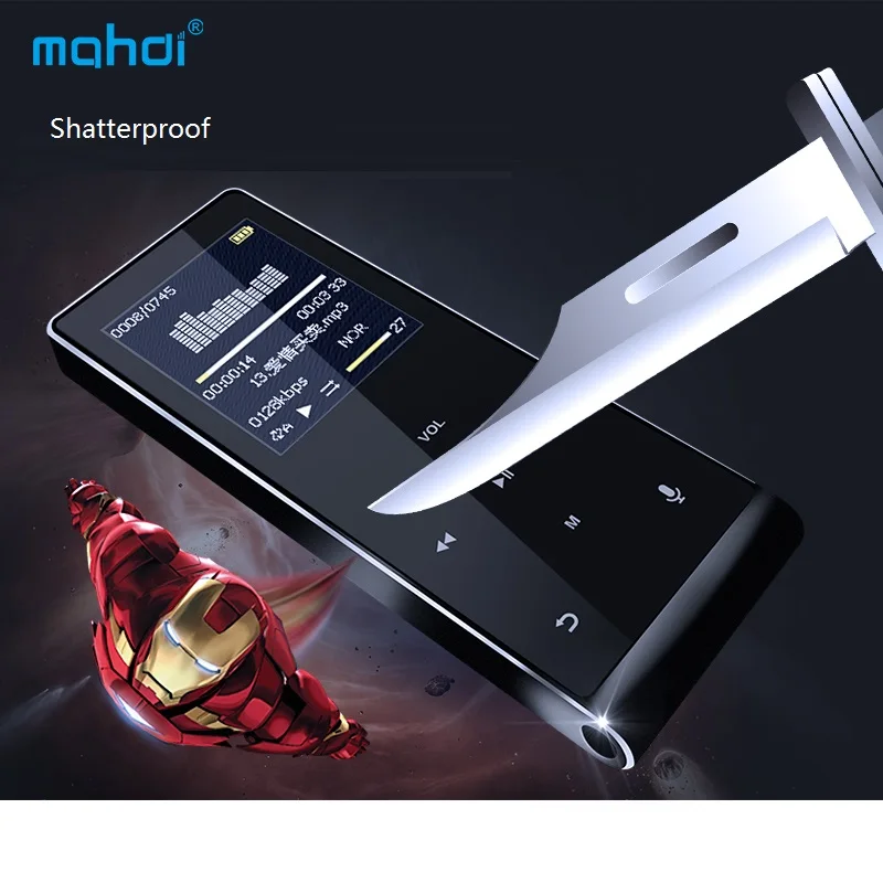 Mahdi Bluetooth HIFI MP4 Player 8G Touch Screen Multi-language Shatterproof Scratch Resistant Pedo Meter Recorder E-Book Video