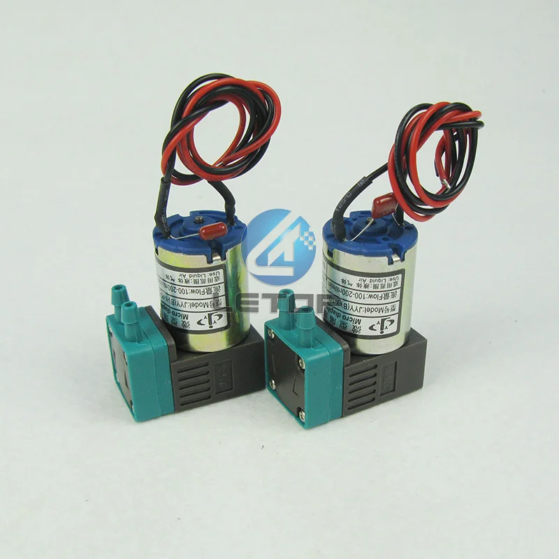 

JYY 100-200ml/min 24V 3W Small Micro Diaphragm Pump For Solvent Ink