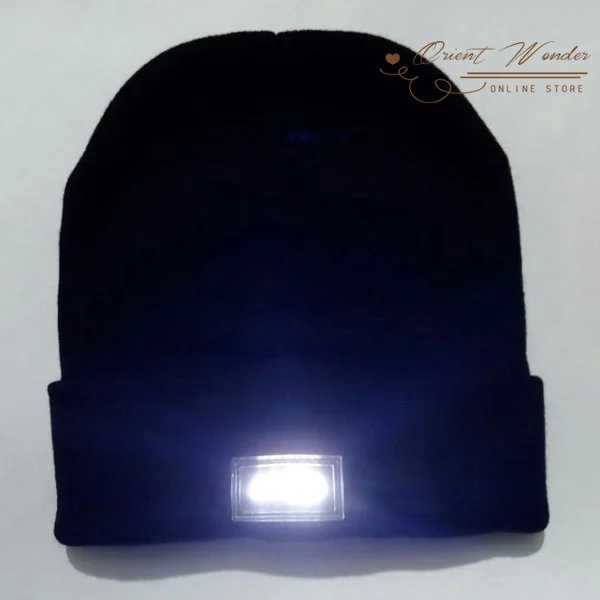 Hot sale Wholesale fashion led glowing knitted cap...