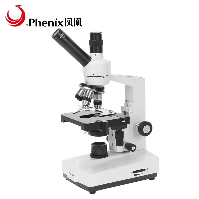 Phenix 2MP цифровой микроскоп 40x 1600x монокулярная труба Биологический для студентов