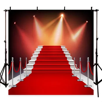 

MEHOFOTO Photography backdrops long red carpet glitter wedding photo backdrops fantasy props photobooth Hollywood background