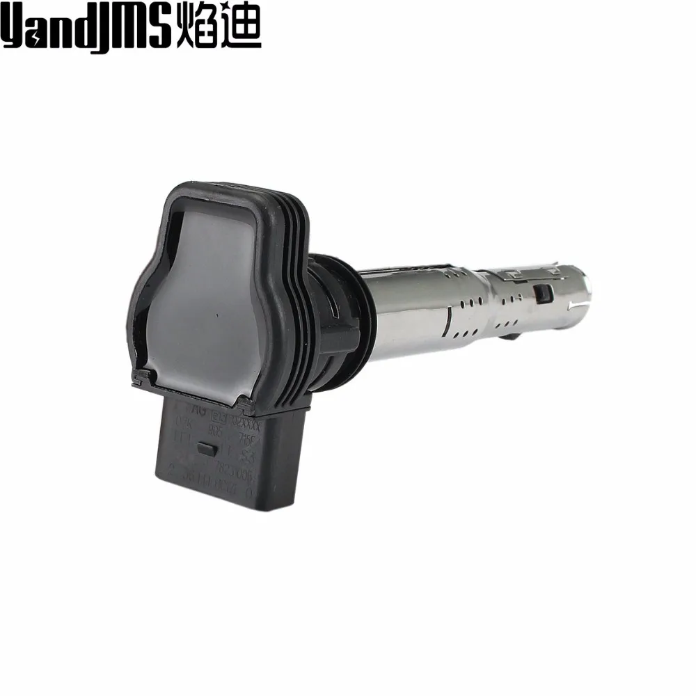 1 шт. катушка зажигания подходит для VW Jetta Golf GTI GLI Passat Tiguan CC Touareg A3 A4 A5 A6 A7 A8 TT Q3 Q5 R8