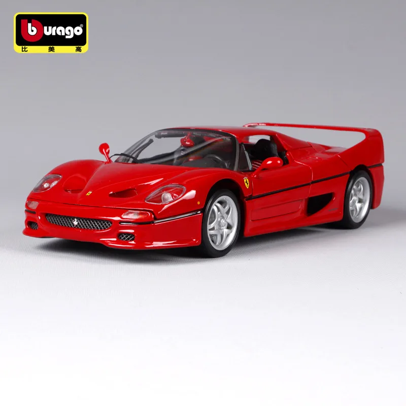 Модель спортивного автомобиля 1:18 из металла для Ferraried F50 классическая версия с