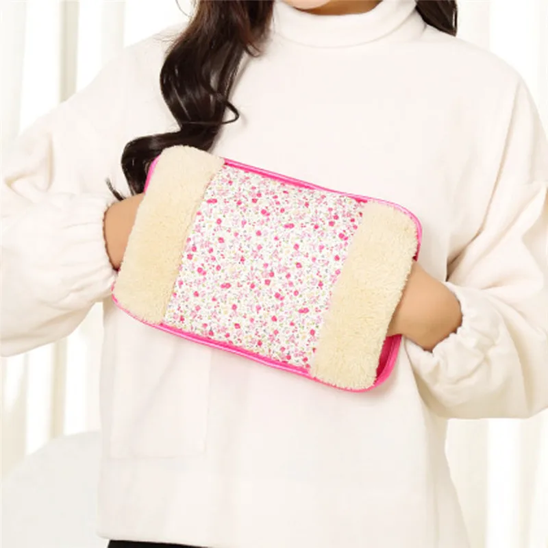Girl Love Home Hand Warmer Bag Hot Water Bottle Electric Warmer Bag