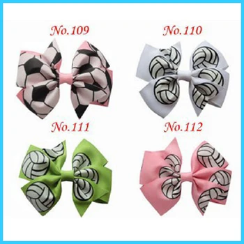 

24 pcs Good Girl 4.5" inch Wendy Hair Bow Clip 364 No.
