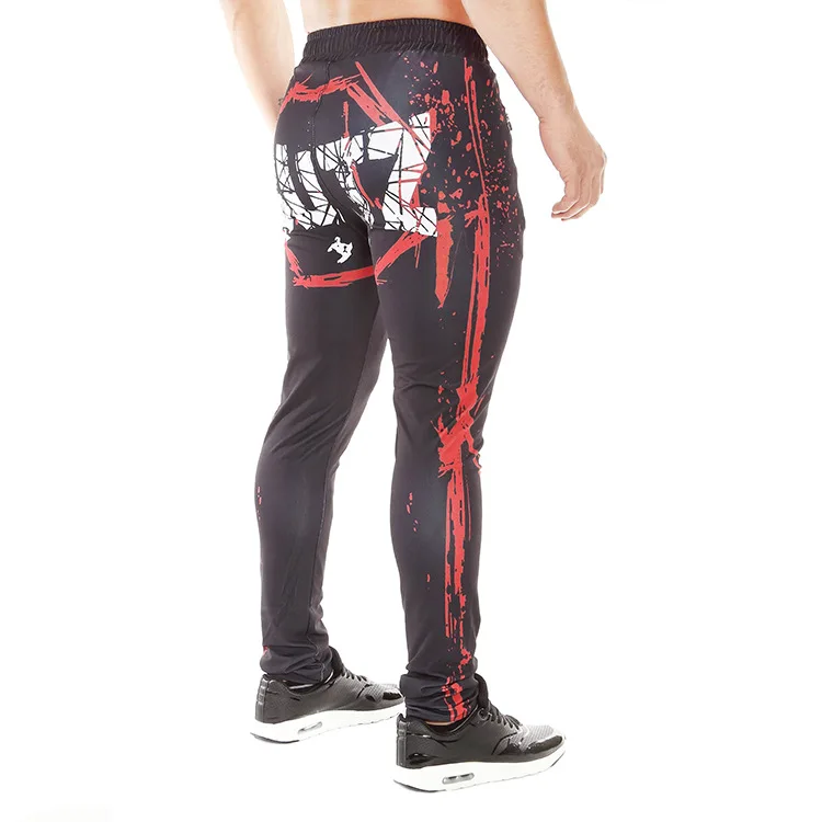 

Running Pants Men High Quality Training Pants 2018 Men's Fitness Bodybuilding Jogger Gym Pants Workout Jogging black Sport Pant