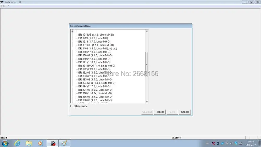 Linde Pathfinder / v3.6.2.11 [03/2018]|ПО| |