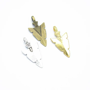 

85pcs Arrowhead Charms DIY Jewelry Making Pendant Fit Bracelets Necklaces Earrings Handmade Crafts