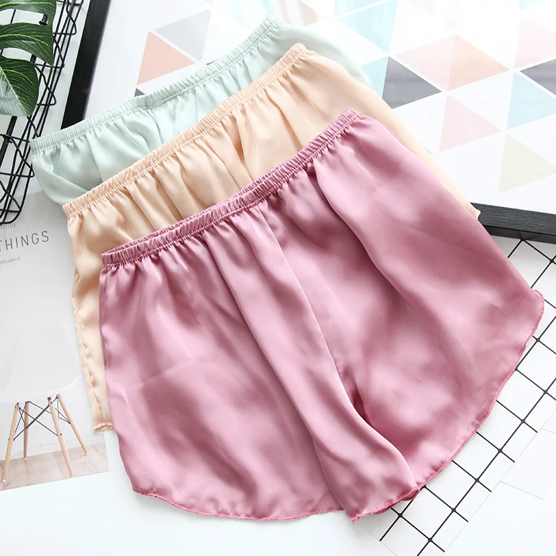 

2019 emulation silk satin contracted household security trousers culotte femme bragas mujer stringi tangas stringi strings thong